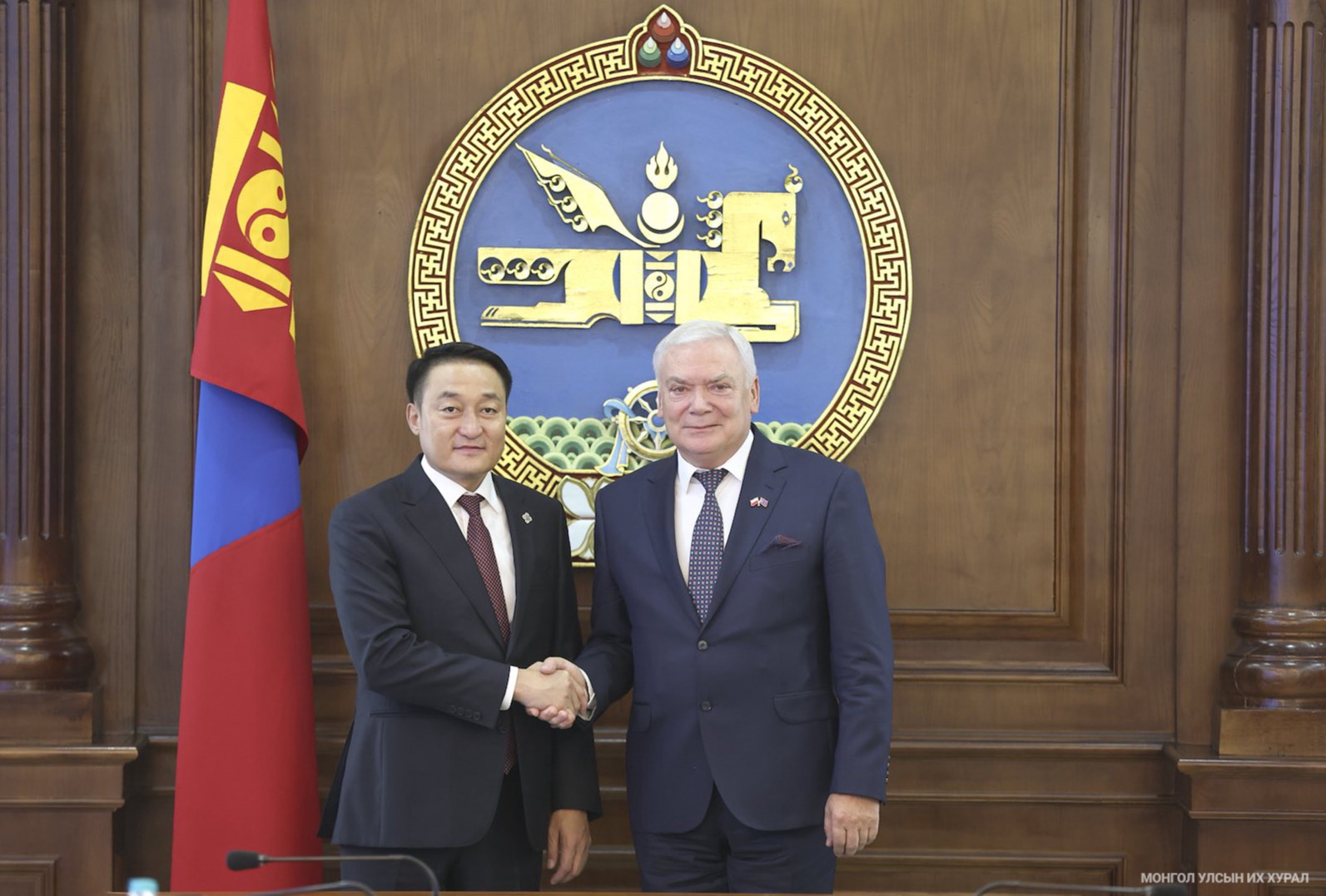 УИХ-ын дарга Д.Амарбаясгалан Бүгд Найрамдах Польш Улсын Сеймийн гишүүн, Польш-Монголын парламентын бүлгийн дарга Станислав Горчыцаг хүлээн авч уулзлаа